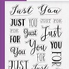 Crafter's Companion Only You Clear Stamps (CC-STP-ONLYYOU) (OUTLET) Crafter's Companion Only You Clear Stamps (CC-STP-ONLYYOU) (OUTLET)
