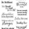 Crafter's Companion Positive Thoughts Clear Stamps Sending Positivity (PT-ST-CA-SEPO) (OUTLET) Crafter's Companion Positive Thoughts Clear Stamps Sending Positivity (PT-ST-CA-SEPO) (OUTLET)