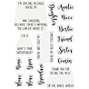 Crafter's Companion Rose Gold Interchangeable Sentiments Clear Stamps (S-RG-ST-INTER) (OUTLET) Crafter's Companion Rose Gold Interchangeable Sentiments Clear Stamps (S-RG-ST-INTER) (OUTLET)