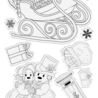 Crafter's Companion Vintage Snowman Stamp & Die Dashing Through the Snow (VINSN-STD-DTTS) (OUTLET) Crafter's Companion Vintage Snowman Stamp & Die Dashing Through the Snow (VINSN-STD-DTTS) (OUTLET)