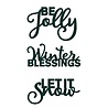 Crafter's Companion Winter White Metal Die Festive Sentiments (WW-MD-FESSEN) (OUTLET) Crafter's Companion Winter White Metal Die Festive Sentiments (WW-MD-FESSEN) (OUTLET)