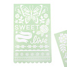 American Crafts Crate Paper Gingham Garden Stencils (2pcs) (34014022) (OUTLET) American Crafts Crate Paper Gingham Garden Stencils (2pcs) (34014022) (OUTLET)
