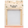 American Crafts Handmade Paper Mould and Deckle Kit Small Rectangle (34017563) (OUTLET) American Crafts Handmade Paper Mould and Deckle Kit Small Rectangle (34017563) (OUTLET)