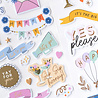 American Crafts Life of the Party Thickers Phrase Best Wishes (34pcs) (34025843) (OUTLET) American Crafts Life of the Party Thickers Phrase Best Wishes (34pcs) (34025843) (OUTLET)
