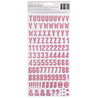 American Crafts Life of the Party Thickers Alpha Pink Glitter (241pcs) (34025847) (OUTLET) American Crafts Life of the Party Thickers Alpha Pink Glitter (241pcs) (34025847) (OUTLET)
