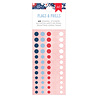American Crafts Flags and Frills Enamel Stickers (34030319) (OUTLET) American Crafts Flags and Frills Enamel Stickers (34030319) (OUTLET)