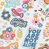 American Crafts Pink Paislee Joyful Notes 6x12 Inch Stickers (34030804) (OUTLET) American Crafts Pink Paislee Joyful Notes 6x12 Inch Stickers (34030804) (OUTLET)