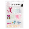 American Crafts Pink Paislee Joyful Notes Clear Stamps (34030812) (OUTLET) American Crafts Pink Paislee Joyful Notes Clear Stamps (34030812) (OUTLET)