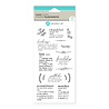 American Crafts Hampton Art Clear Stamps Sentiment Definitions (17pcs) (SC1034-HL) (OUTLET) American Crafts Hampton Art Clear Stamps Sentiment Definitions (17pcs) (SC1034-HL) (OUTLET)