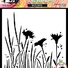 Visible Image Wildflowers 6x6 Inch Stencil (VIS-WFL-02) Visible Image Wildflowers 6x6 Inch Stencil (VIS-WFL-02)