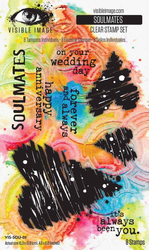Visible Image Soulmates A6 Stamp Set (VIS-SOU-01)