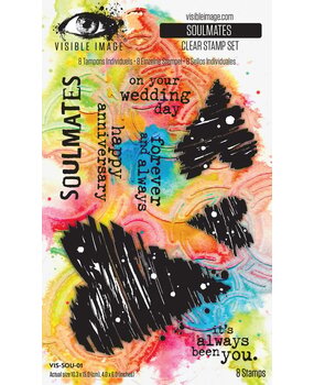Visible Image Soulmates A6 Stamp Set (VIS-SOU-01)