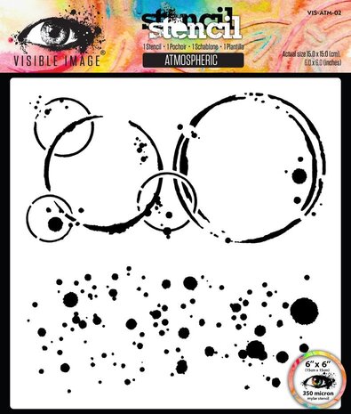 Visible Image Atmospheric 6x6 Inch Stencil (VIS-ATM-02)