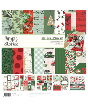 Simple Stories All Wrapped Up 12x12 Inch Collection Kit (25400) Simple Stories All Wrapped Up 12x12 Inch Collection Kit (25400)