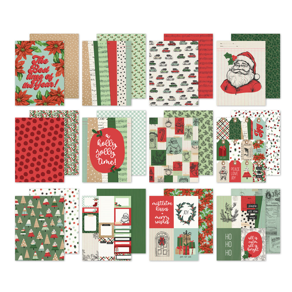 Simple Stories All Wrapped Up 6x8 Inch Paper Pad (25415) Simple Stories All Wrapped Up 6x8 Inch Paper Pad (25415)