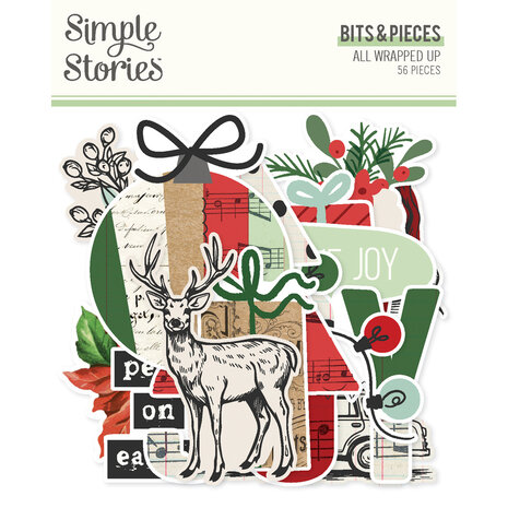 Simple Stories All Wrapped Up Bits & Pieces (25418) Simple Stories All Wrapped Up Bits & Pieces (25418)