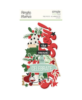Simple Stories All Wrapped Up Simple Pages Pieces (25425) Simple Stories All Wrapped Up Simple Pages Pieces (25425)