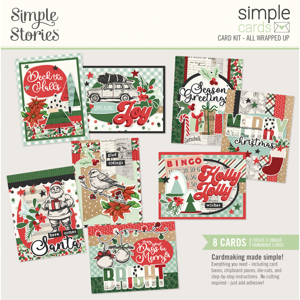Simple Stories All Wrapped Up Simple Cards Kit (25426) Simple Stories All Wrapped Up Simple Cards Kit (25426)
