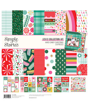Simple Stories Hard Candy Christmas 12x12 Inch Collection Kit (25600) Simple Stories Hard Candy Christmas 12x12 Inch Collection Kit (25600)