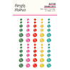 Simple Stories PRE-ORDER Hard Candy Christmas Glitter Enamel Dots (25624) Simple Stories PRE-ORDER Hard Candy Christmas Glitter Enamel Dots (25624)