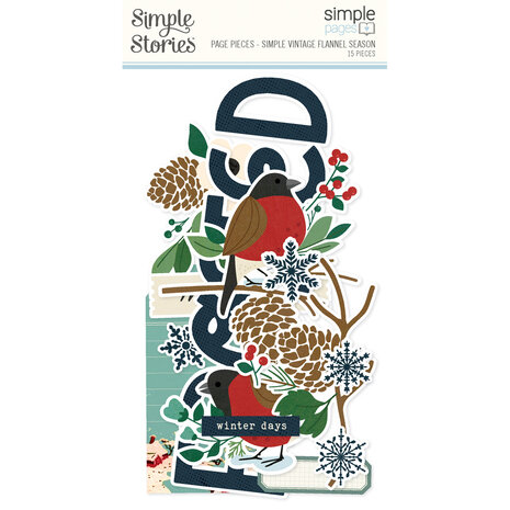 Simple Stories Simple Vintage Flannel Season Simple Pages Pieces (25326) Simple Stories Simple Vintage Flannel Season Simple Pages Pieces (25326)
