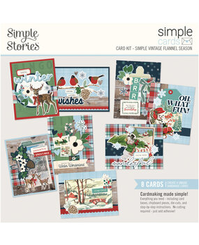 Simple Stories Simple Vintage Flannel Season Simple Cards Kit (25327) Simple Stories Simple Vintage Flannel Season Simple Cards Kit (25327)
