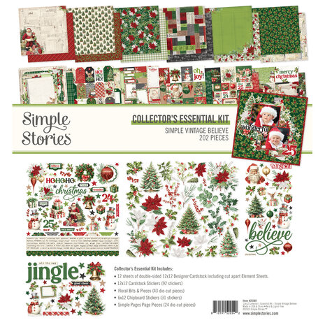 Simple Stories Simple Vintage Believe Collector's Essentials Kit (25501) Simple Stories Simple Vintage Believe Collector's Essentials Kit (25501)