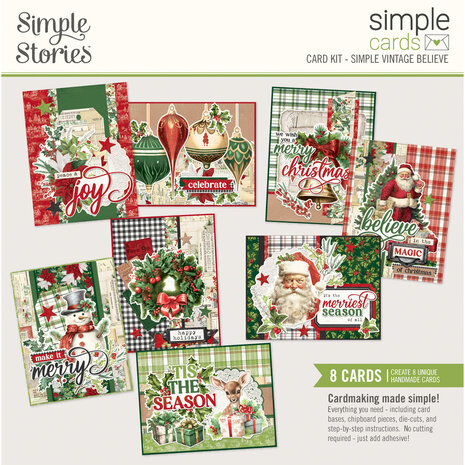 Simple Stories Simple Vintage Believe Simple Cards Kit (25537) Simple Stories Simple Vintage Believe Simple Cards Kit (25537)