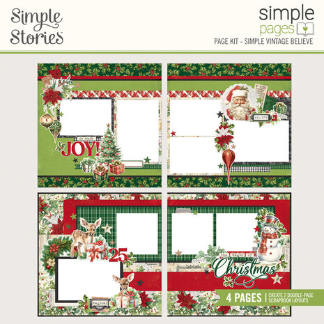 Simple Stories Simple Vintage Believe Simple Pages Kit (25538) Simple Stories Simple Vintage Believe Simple Pages Kit (25538)