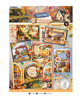 Studio Light Charming Autumn A4 Card Making Pad (SL-CA-CMP21) Studio Light Charming Autumn A4 Card Making Pad (SL-CA-CMP21)