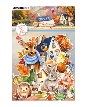 Studio Light Charming Autumn Paper Elements Leaves, Animals & Houses (SL-CA-PE28) Studio Light Charming Autumn Paper Elements Leaves, Animals & Houses (SL-CA-PE28)