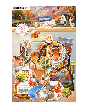 Studio Light Charming Autumn Paper Elements Labels, Images & Animal Heads (SL-CA-PE29) Studio Light Charming Autumn Paper Elements Labels, Images & Animal Heads (SL-CA-PE29)