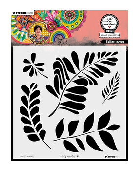 Studio Light Masking Stencil Falling Leaves (ABM-25-MASK355) Studio Light Masking Stencil Falling Leaves (ABM-25-MASK355)