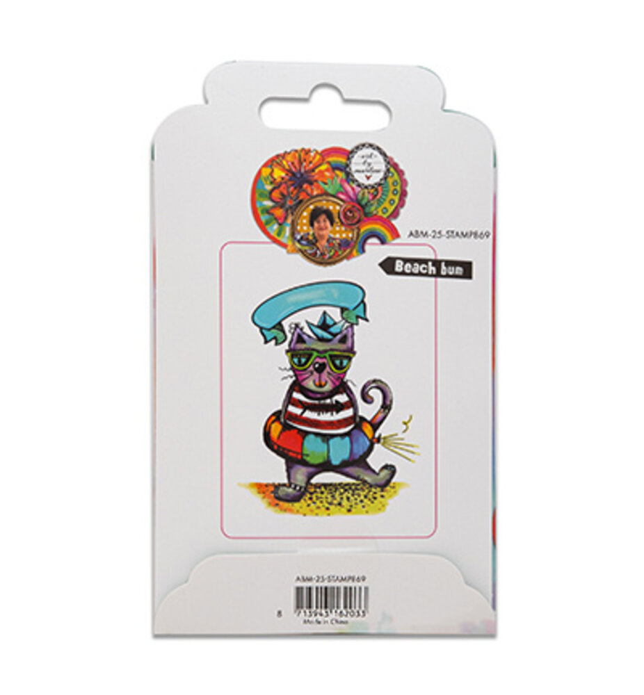 Studio Light Cling Stamp Beach Bum (ABM-25-STAMP869) Studio Light Cling Stamp Beach Bum (ABM-25-STAMP869)
