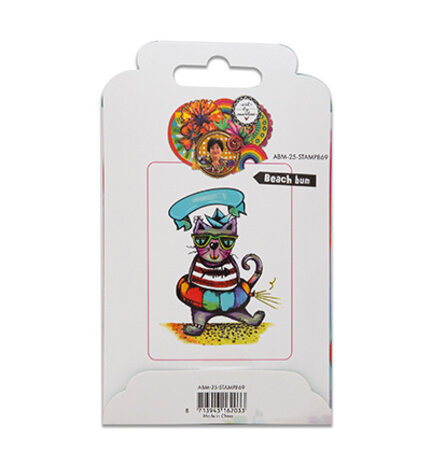 Studio Light Cling Stamp Beach Bum (ABM-25-STAMP869) Studio Light Cling Stamp Beach Bum (ABM-25-STAMP869)