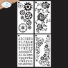 Elizabeth Craft Designs In the Garden Journal Stencils 8 (S057) Elizabeth Craft Designs In the Garden Journal Stencils 8 (S057)