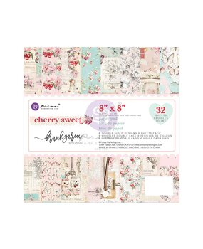 Prima Marketing Inc Cherry Sweet 8x8 Inch Paper Pad (981914) Prima Marketing Inc Cherry Sweet 8x8 Inch Paper Pad (981914)