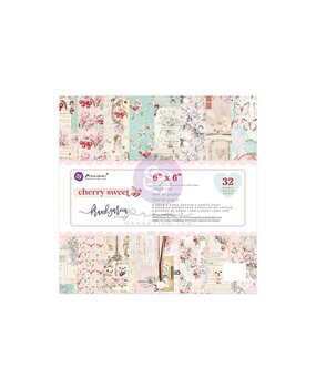 Prima Marketing Inc Cherry Sweet 6x6 Inch Paper Pad (981921) Prima Marketing Inc Cherry Sweet 6x6 Inch Paper Pad (981921)