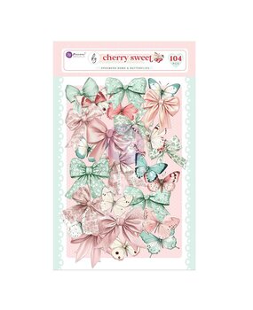 Prima Marketing Inc Cherry Sweet Ephemera Bows & Butterflies (981983) Prima Marketing Inc Cherry Sweet Ephemera Bows & Butterflies (981983)