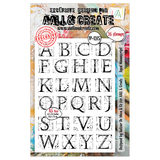 AALL and Create Clear Stamp Set A5 Aged Manuscript (AALL-TP-1275)