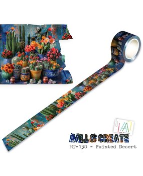 AALL and Create Layer it Up! Washi Tape 25mm Painted Desert (AALL-MT-130)