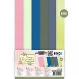 Precious Marieke Navy Elegance 4K Linen Cardstock Pack (PM-4K-10035)