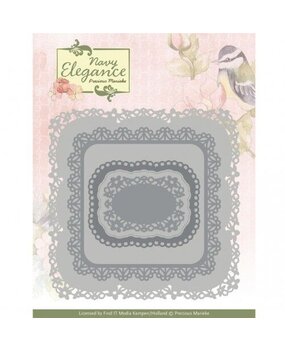 Precious Marieke Navy Elegance Dies Elegance Frame (PM10278)