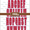 Crealies Alfies Dies Hoofdletters met Schaduw (CLALFXL03) Crealies Alfies Dies Hoofdletters met Schaduw (CLALFXL03)