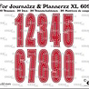 Crealies Dies Cijfers XL met Schaduw (CLJPXL609) Crealies Dies Cijfers XL met Schaduw (CLJPXL609)