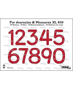 Crealies Dies Cijfers XL (CLJPXL610)