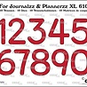Crealies Dies Cijfers XL (CLJPXL610) Crealies Dies Cijfers XL (CLJPXL610)