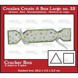 Crealies Create A Box Dies Cracker Large (CCABL32)