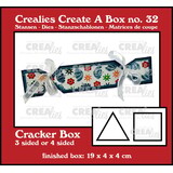 Crealies Create A Box Dies Cracker (CCAB32)