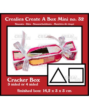 Crealies Create A Box Dies Cracker Mini (CCABM32)